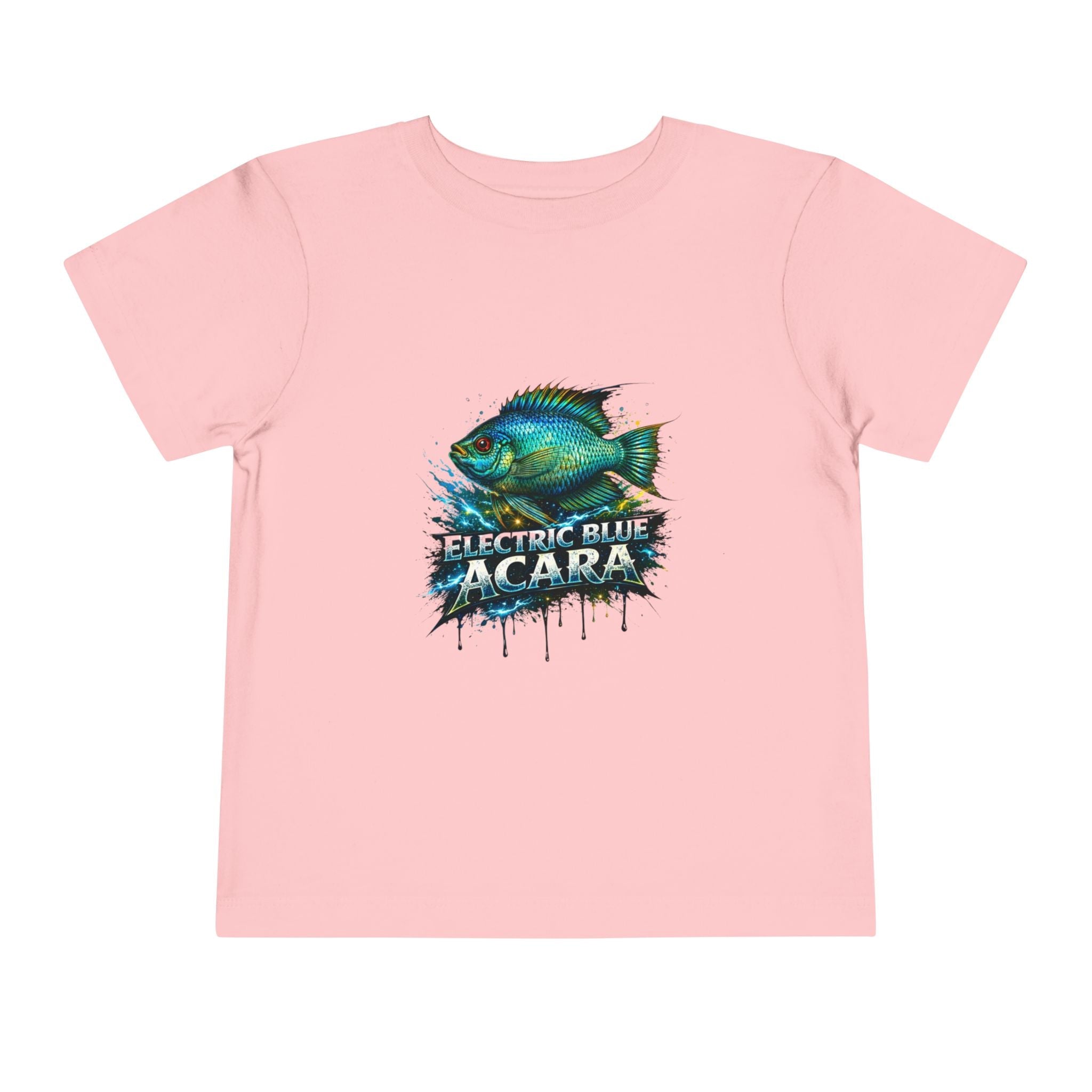 Electric Blue Acara – Toddler Graphic Tee