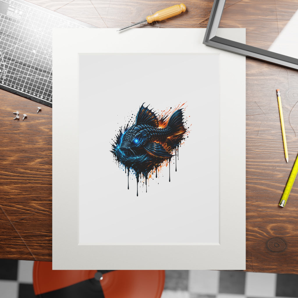 Armored Pleco L-185 – Premium Matted Fine Art Print