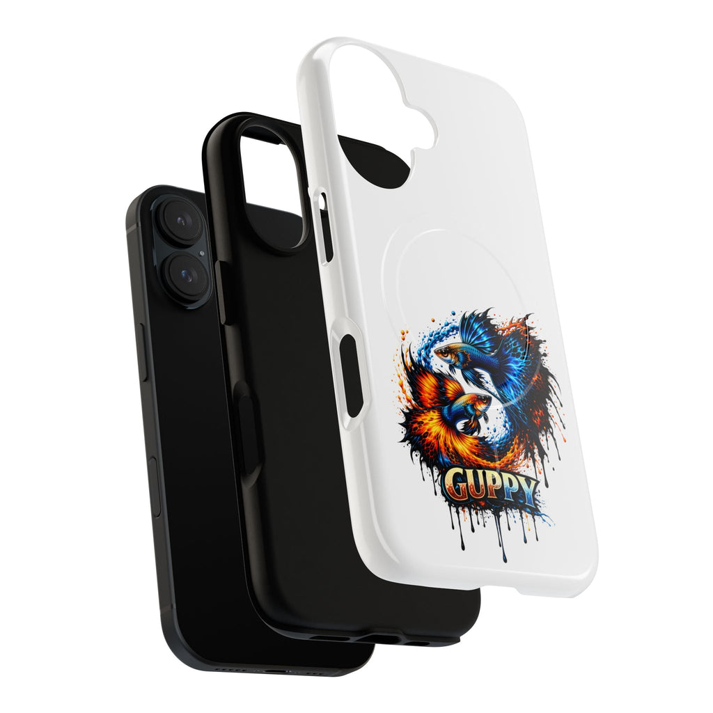 Fire & Ice Guppy – "Neon Flare" Magnetic Impact Case