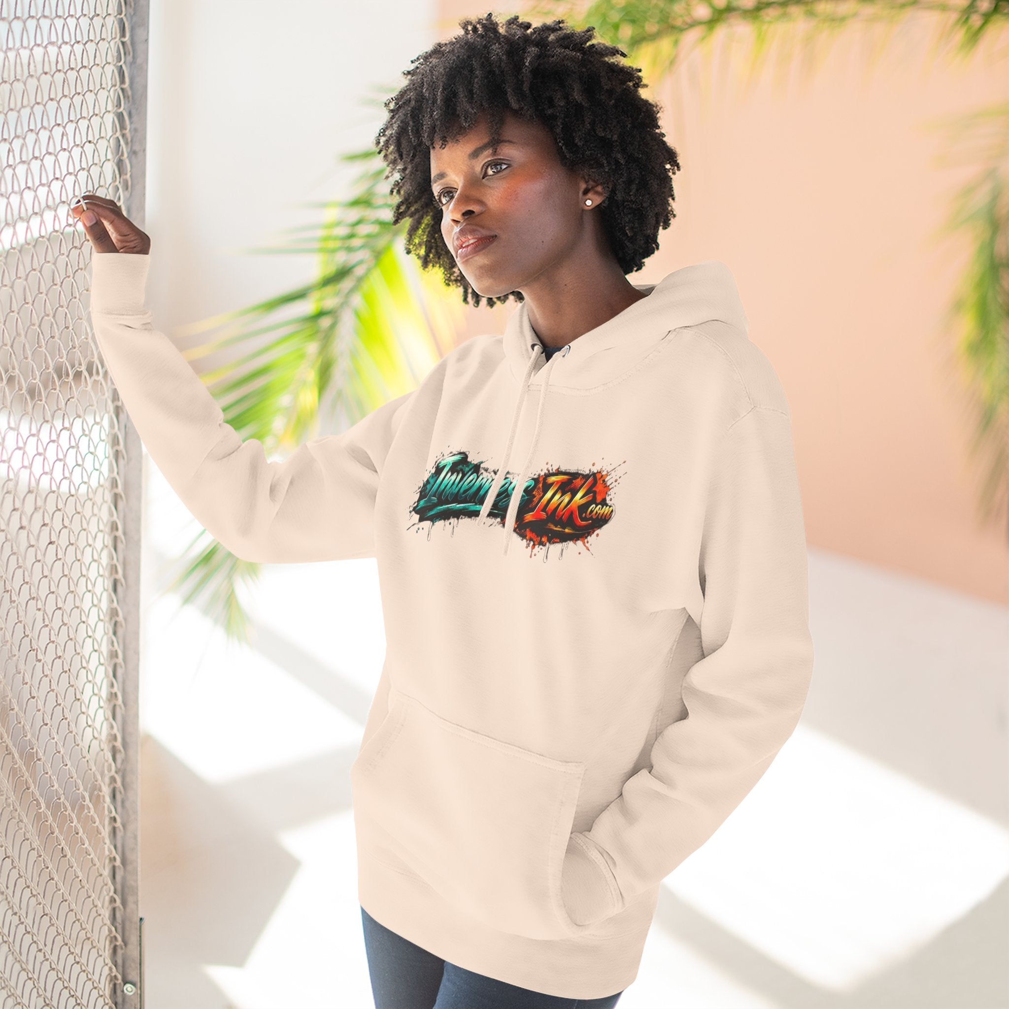 L-185 Xingu Spiny Monster Pleco — Urban Mural Hoodie