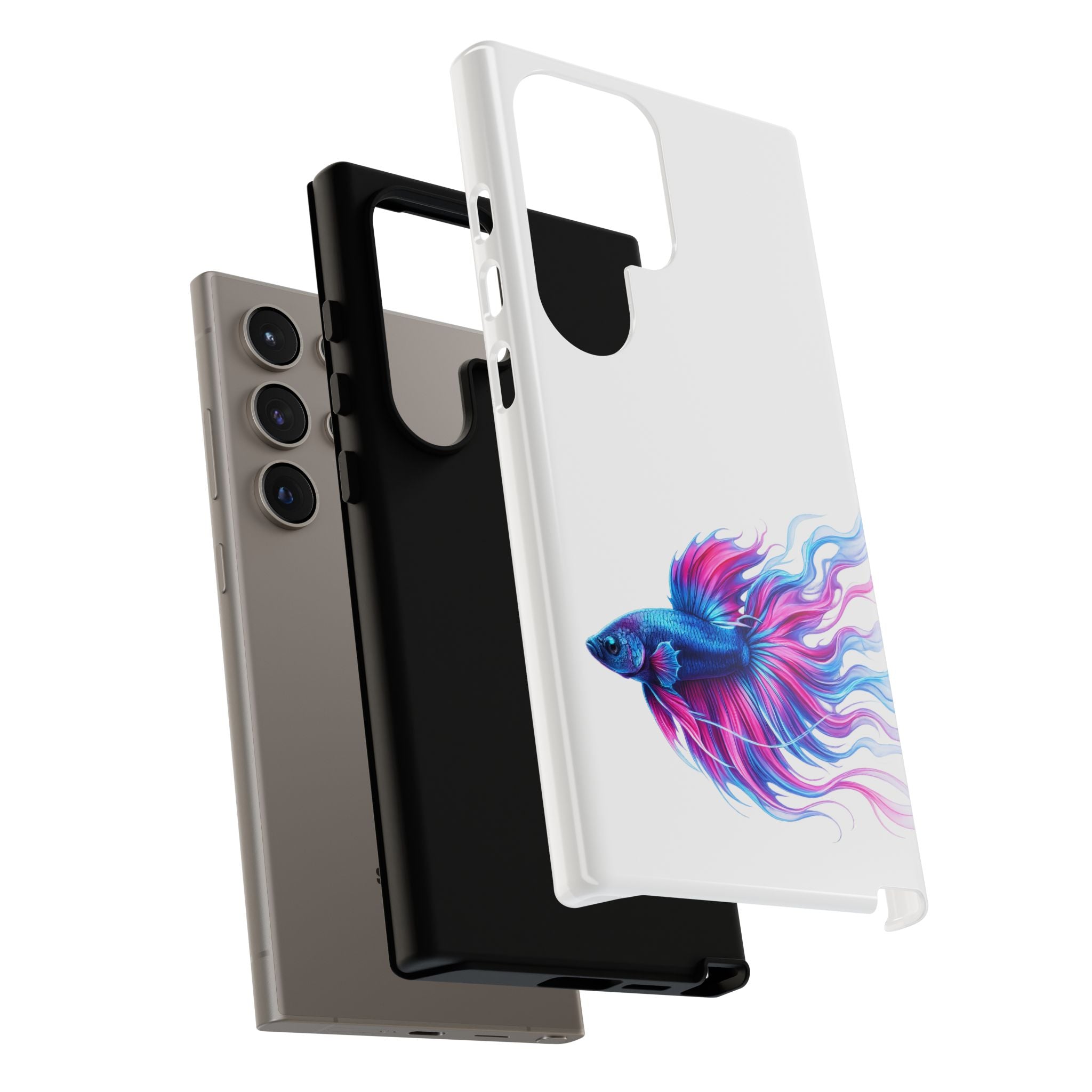 Electric Paint Betta Tough Phone Case