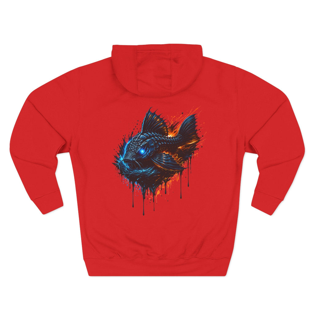 L-185 Xingu Spiny Monster Pleco — Urban Mural Hoodie