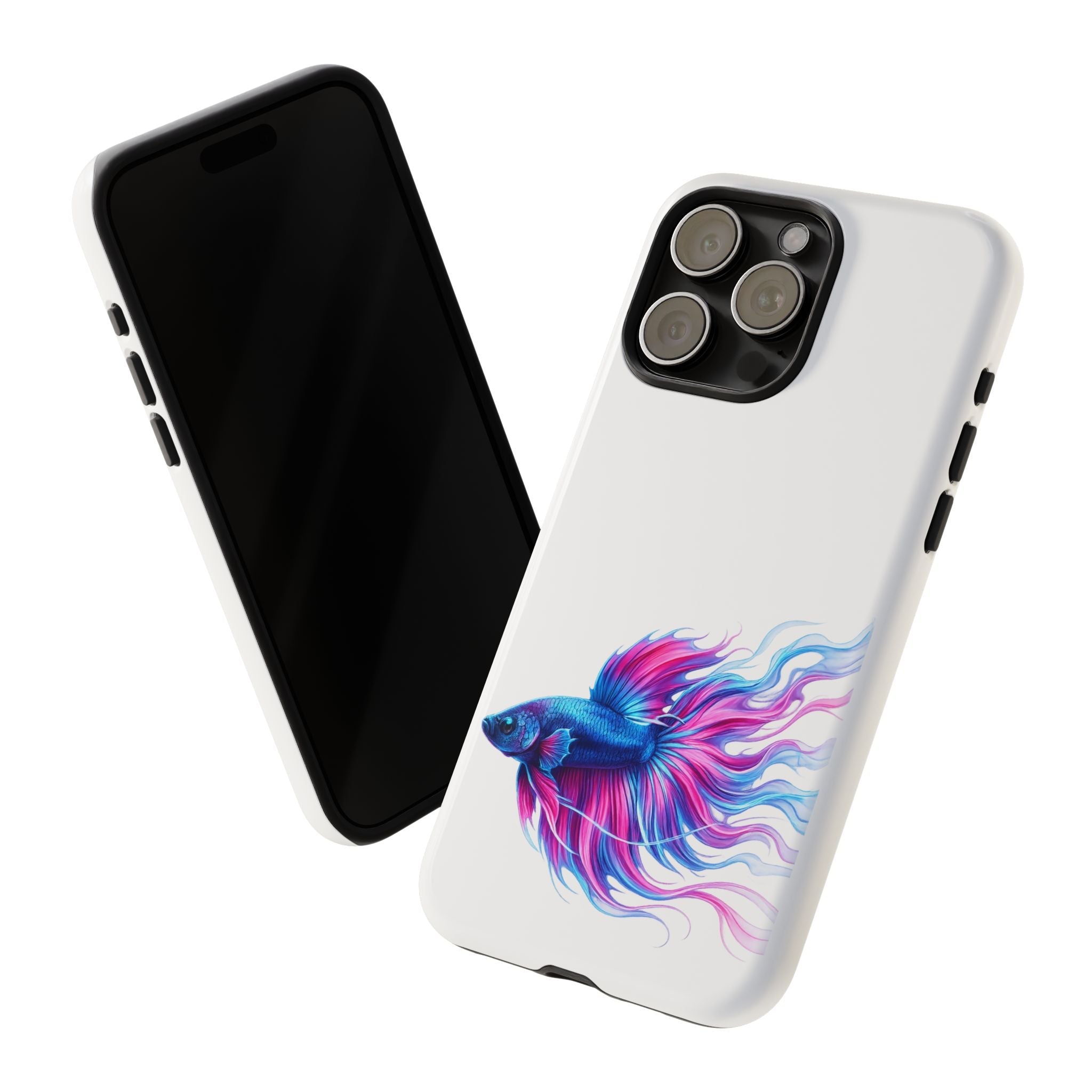 Electric Paint Betta Tough Phone Case