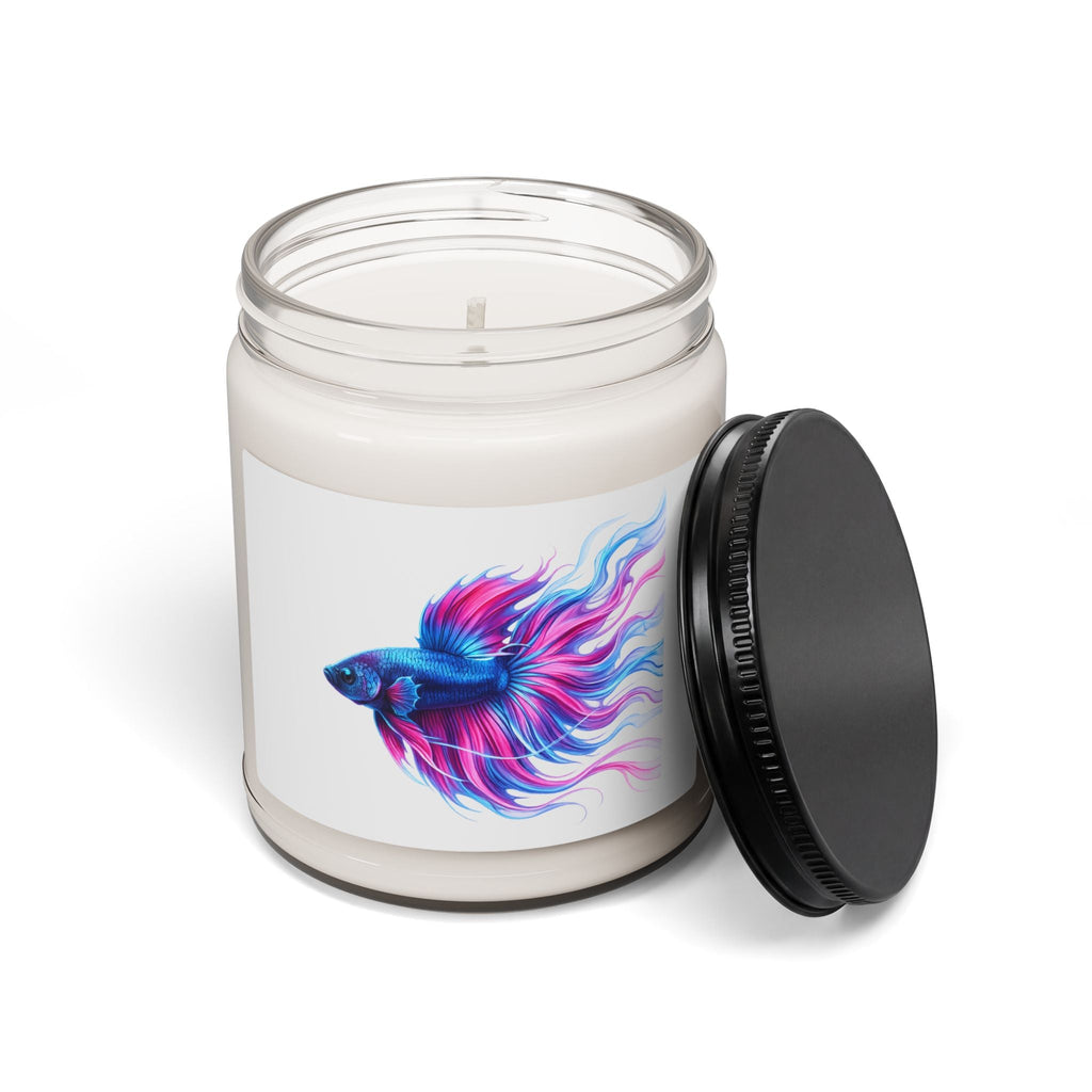 Electric Paint Betta Soy Candle