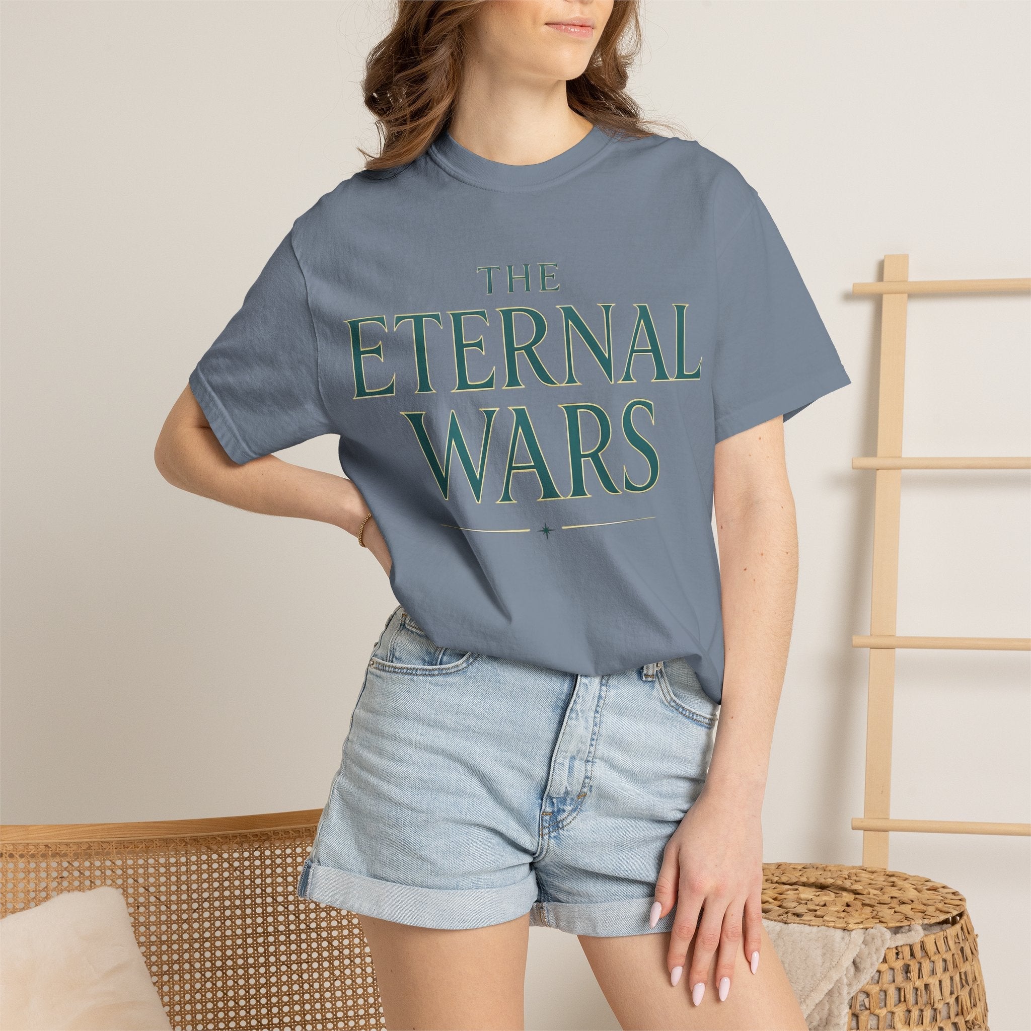 The Eternal Wars Vintage Book-Style T-Shirt