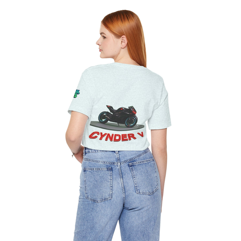 Cynder V Motorcycle Tee | The Eternal Wars