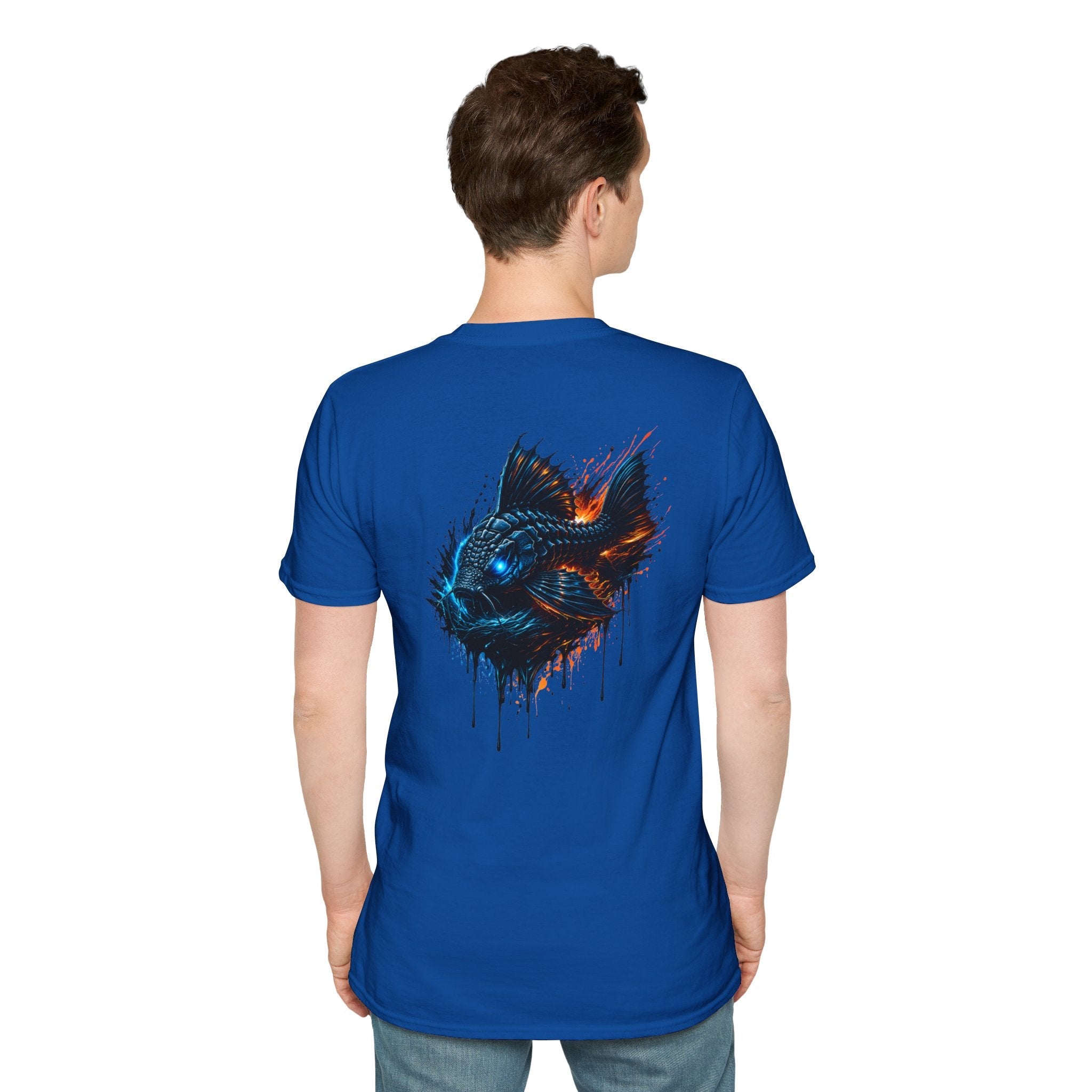 L-185 Xingu Spiny Monster Pleco — Premium Graphic T-Shirt