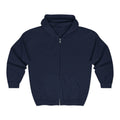 Acara Electric Blue Fish Zip Hoodie - Aquarium Fishing Graphic Jacket