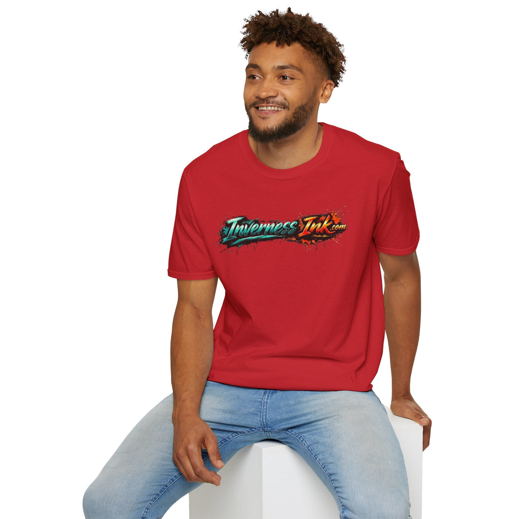 Electric Discus Fish T-Shirt - King of the Aquarium Lightning Art