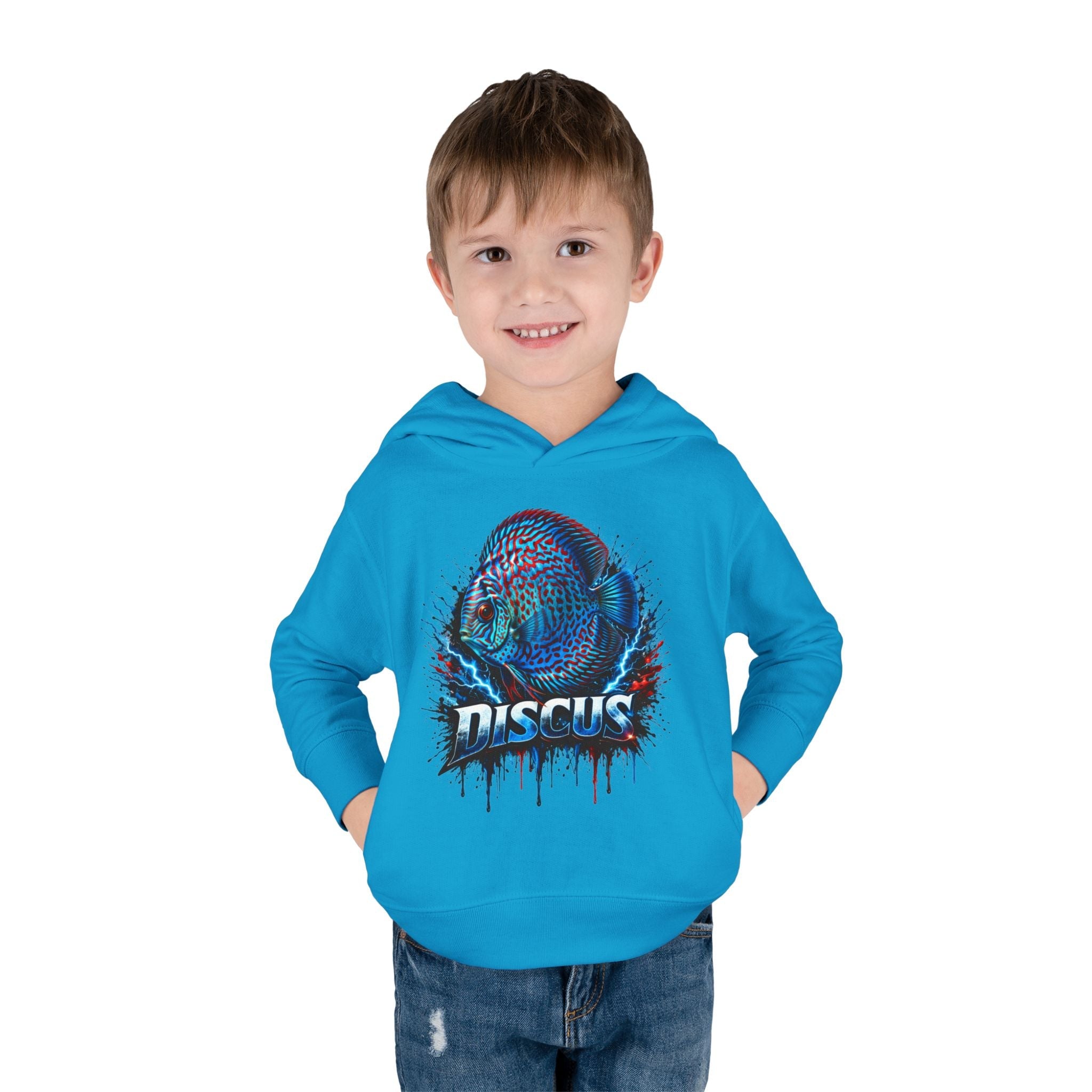 Electric Discus – Toddler Premium "Lightning" Fleece Hoodie