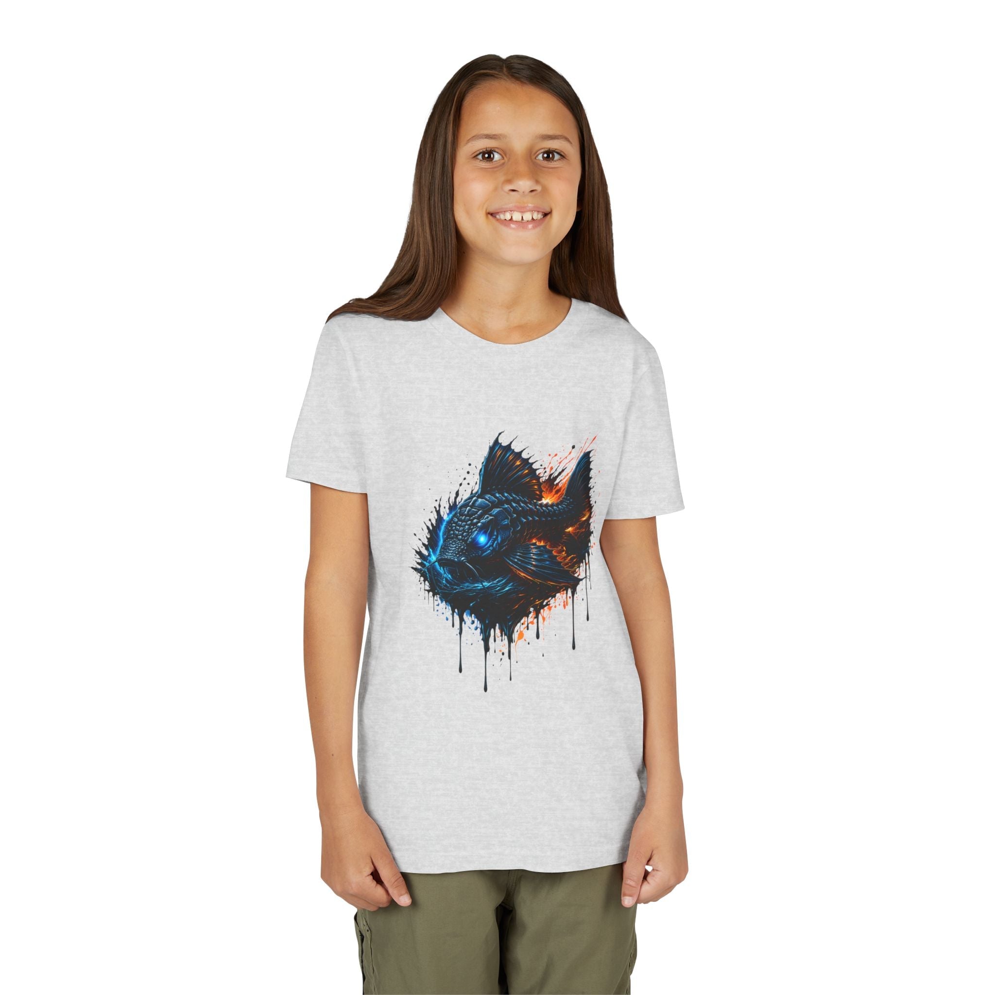 Armored Pleco L-185 – Youth Premium Fine Jersey Tee