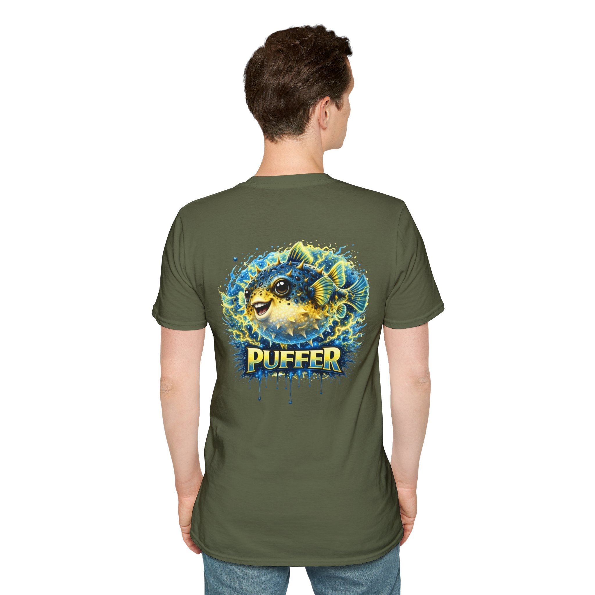 Puffer Fish Graphic T-Shirt
