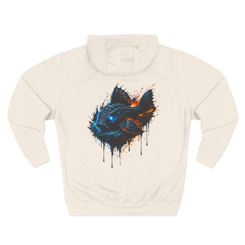 L-185 Xingu Spiny Monster Pleco — Urban Mural Hoodie