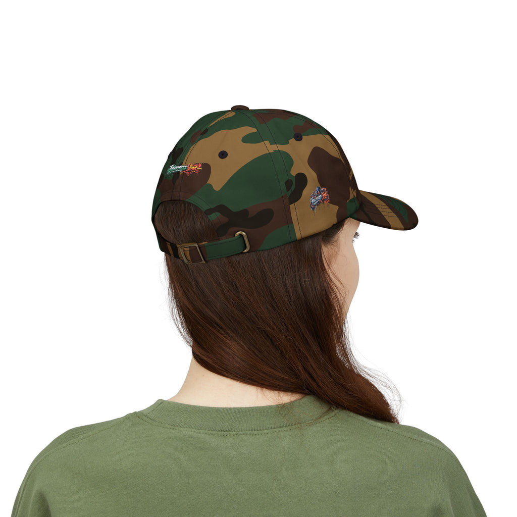 Electric Paint Betta Baseball Cap