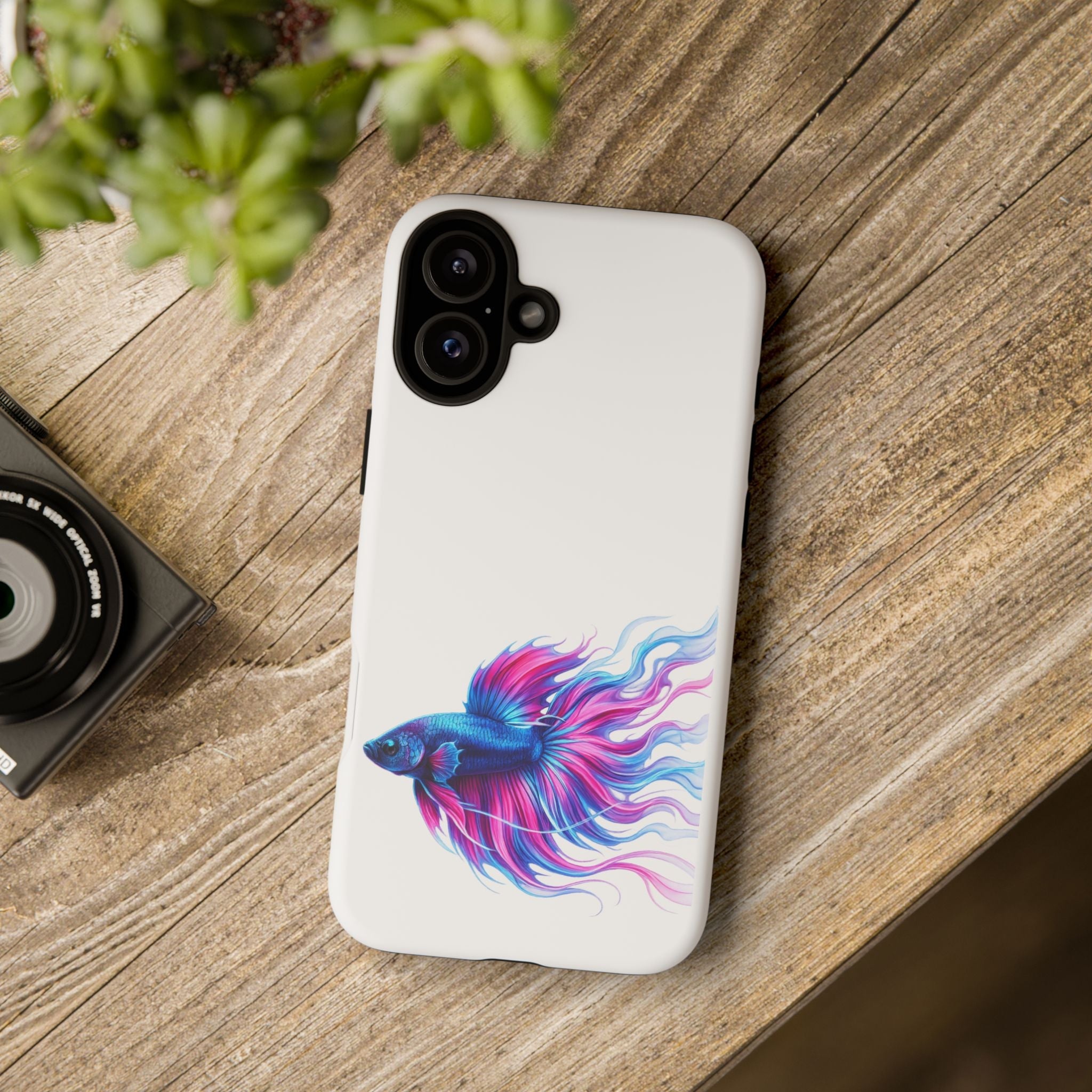 Electric Paint Betta Tough Phone Case