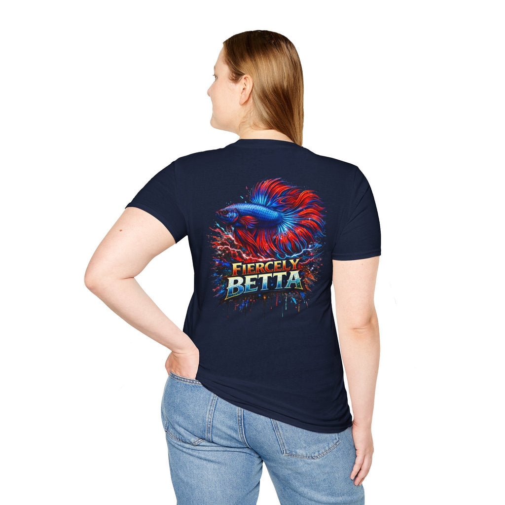 Fiercely Betta T-Shirt — Colorful Betta Fish Graphic Tee