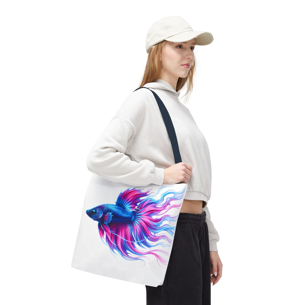 Electric Paint Betta Tote Bag