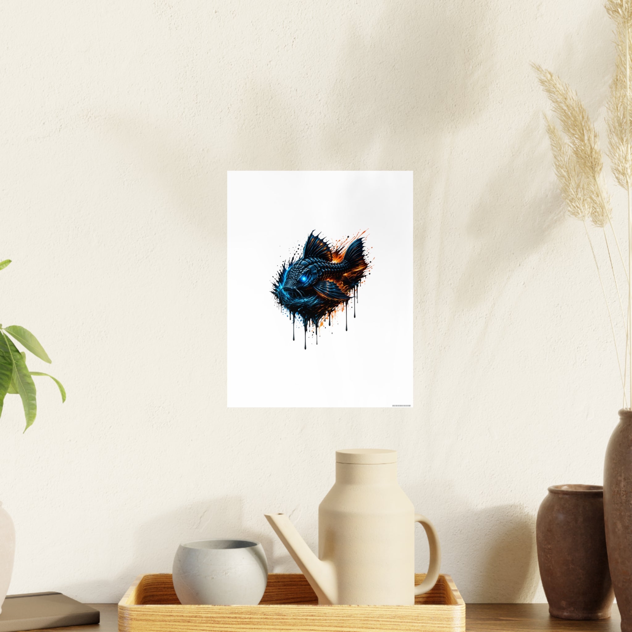 Armored Pleco L-185 – Premium Satin Photo Art Poster