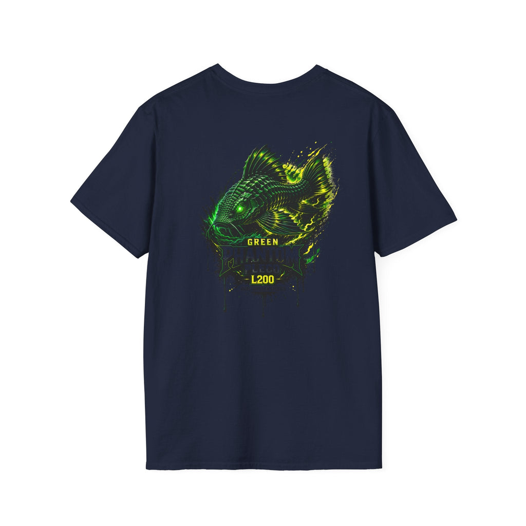 Green Phantom Pleco Tee — Graphic Fish Aquarium Shirt