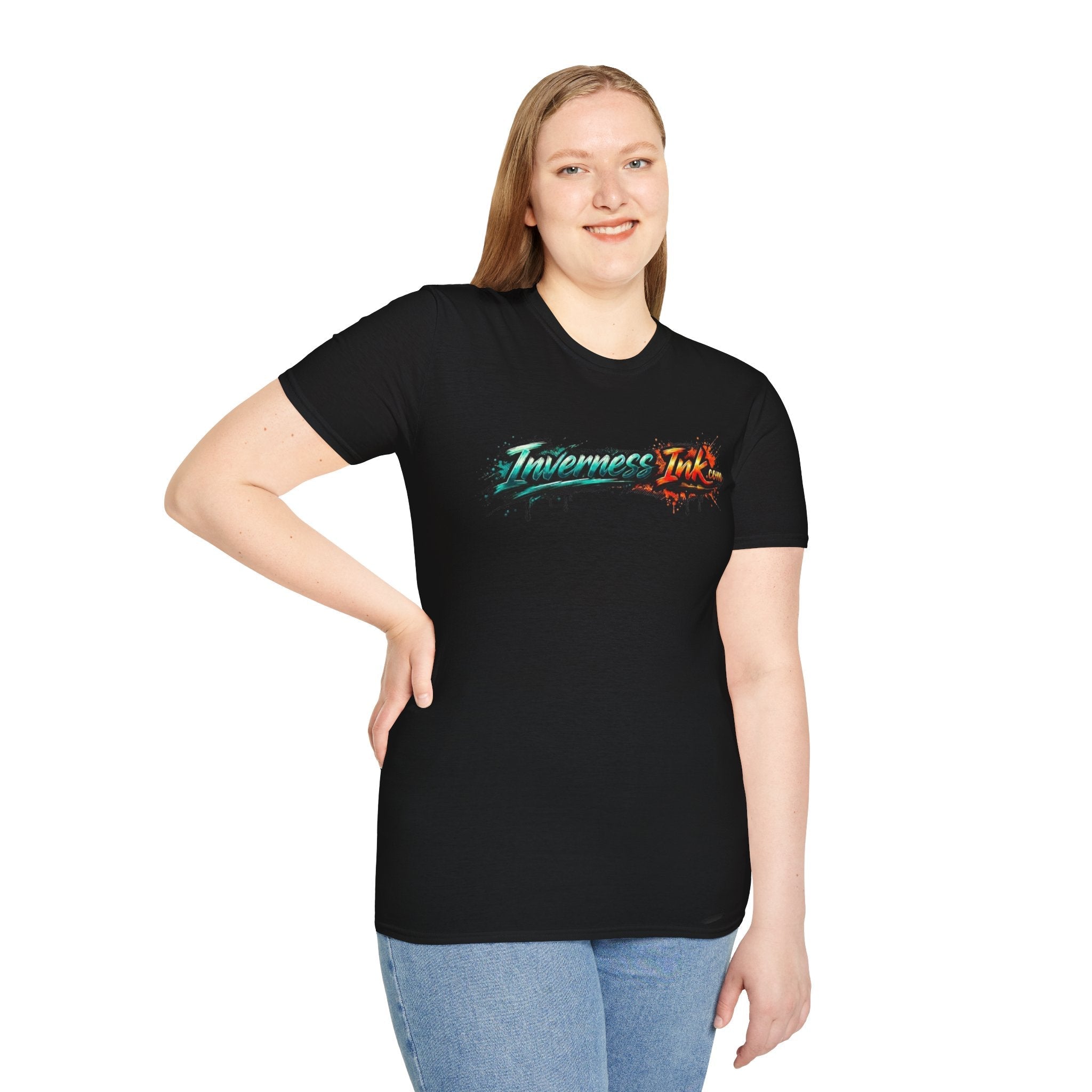 Electric Discus Fish T-Shirt - King of the Aquarium Lightning Art