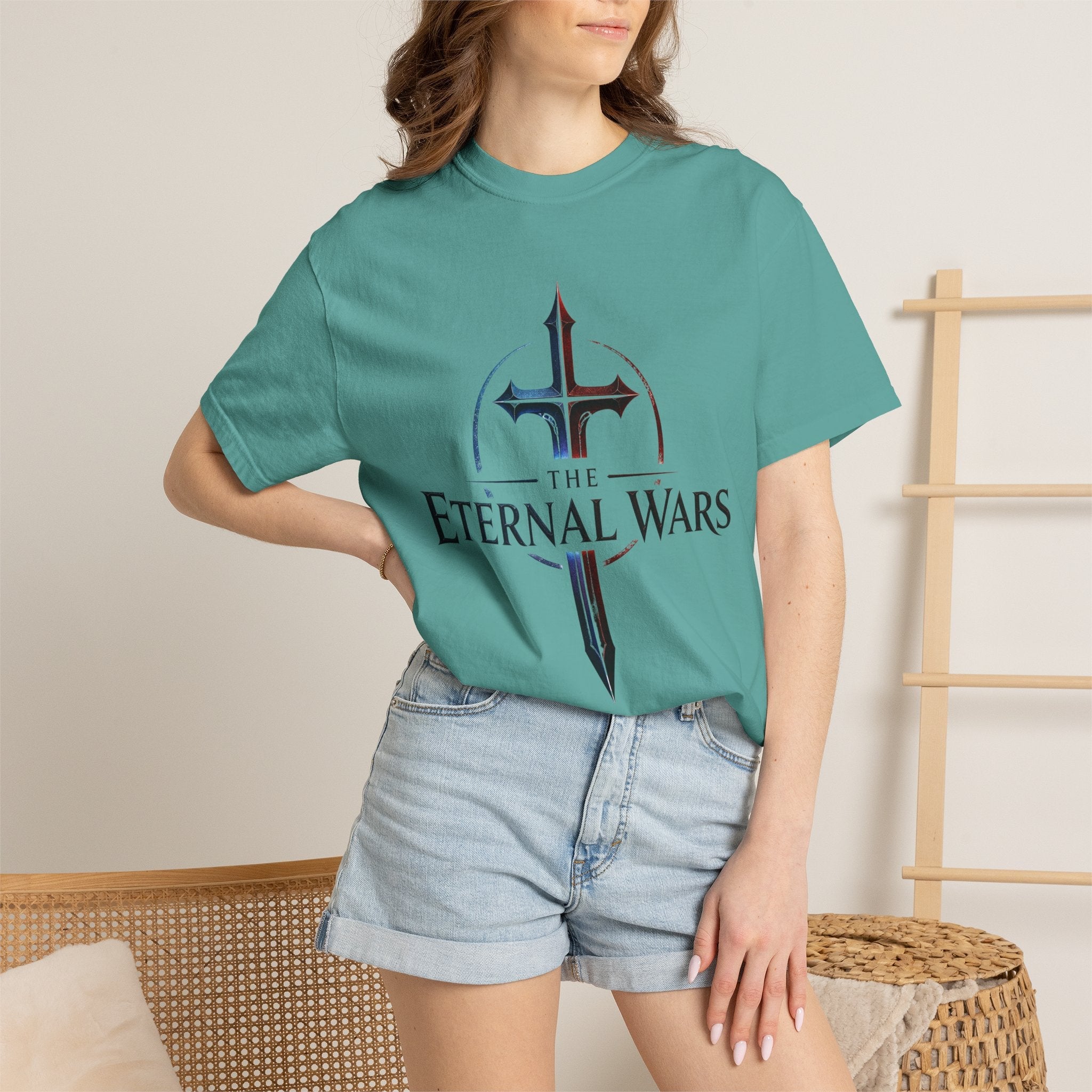 The Eternal Wars Sword Crest Tee