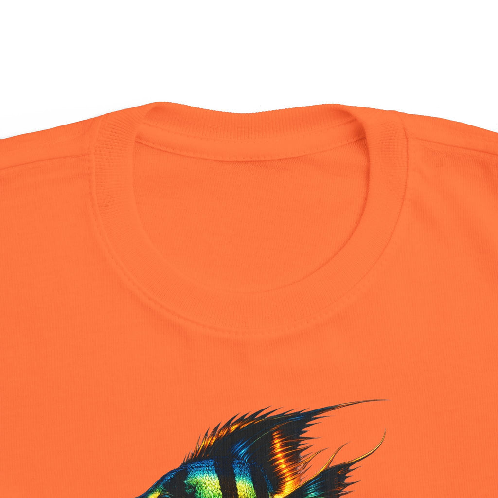 Toddler Fish Tee — Colorful Angelfish Graphic Kids Shirt