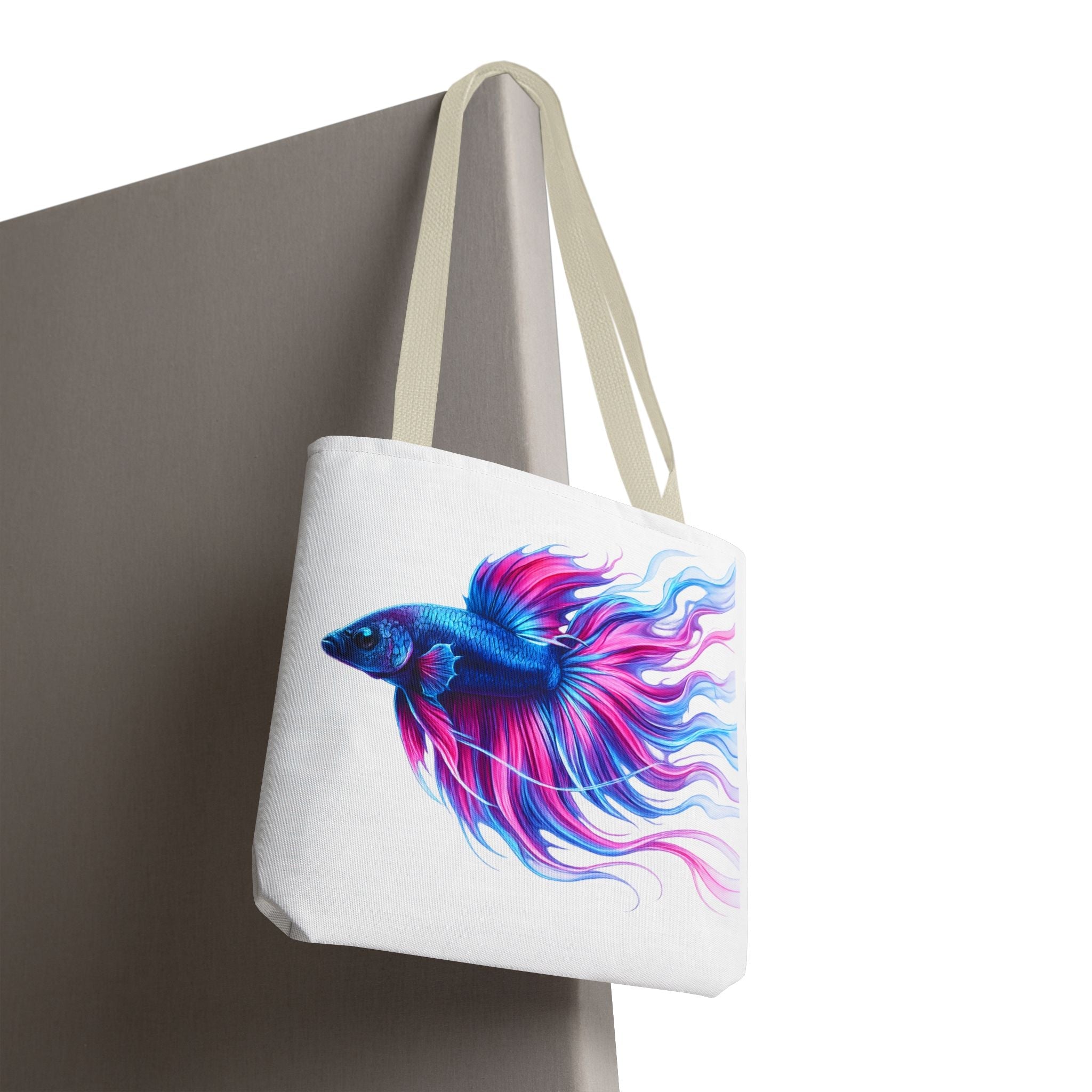 Electric Paint Betta Tote Bag