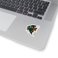 Angelfish Kiss-Cut Sticker — Colorful Tropical Aquarium Fish Decal