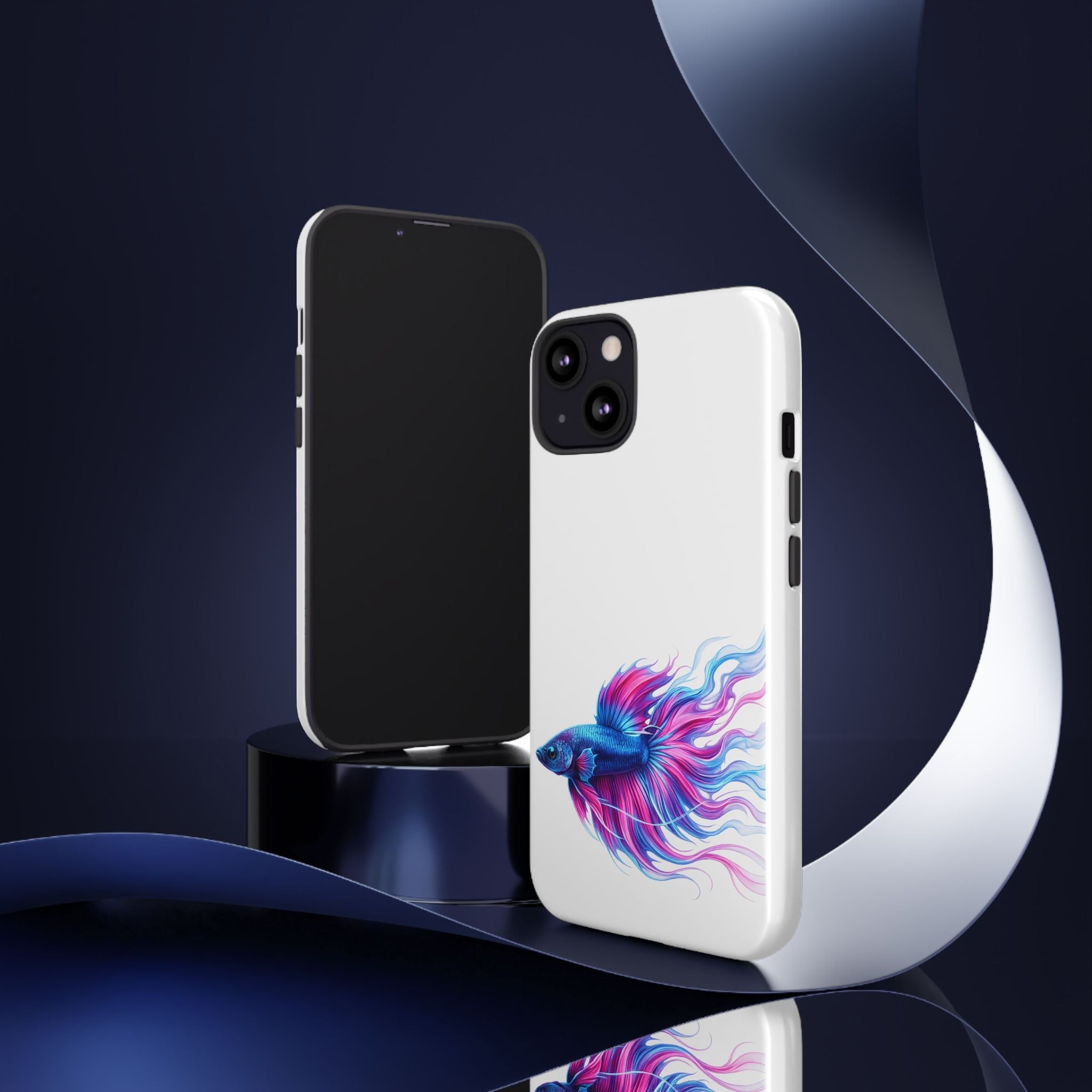 Electric Paint Betta Tough Phone Case