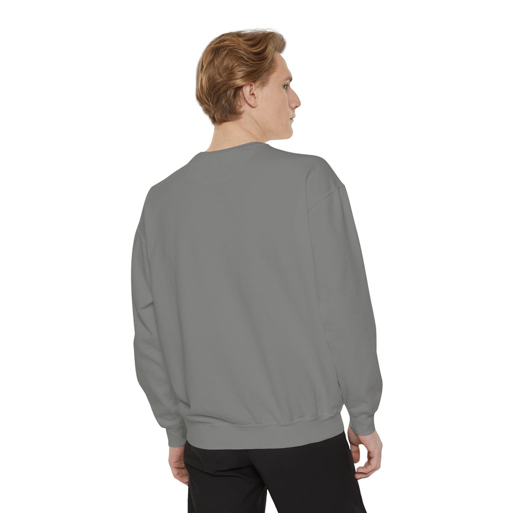 Electric Blue Acara – Garment-Dyed Premium Sweatshirt
