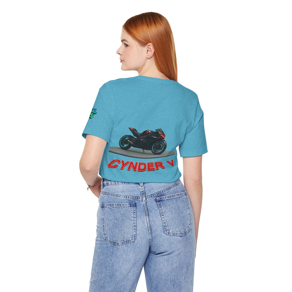 Cynder V Motorcycle Tee | The Eternal Wars