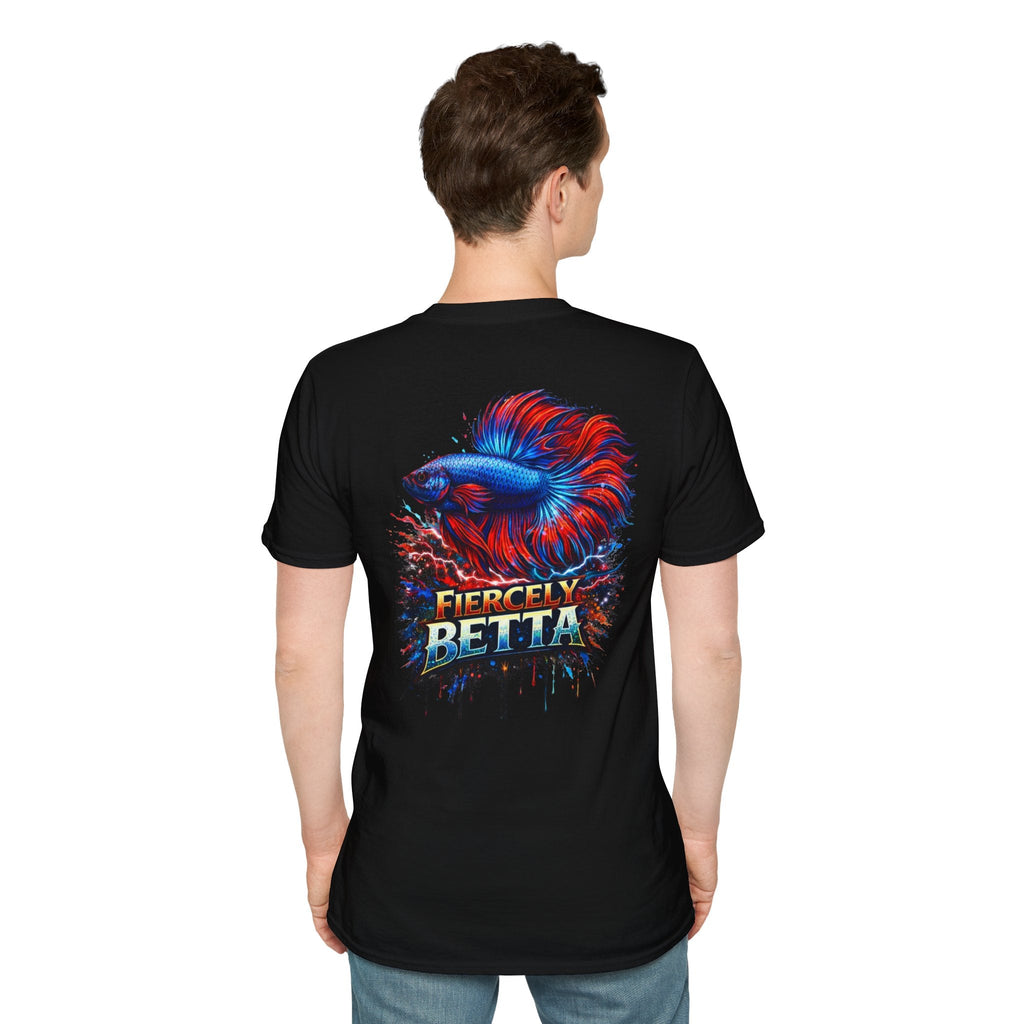 Fiercely Betta T-Shirt — Colorful Betta Fish Graphic Tee