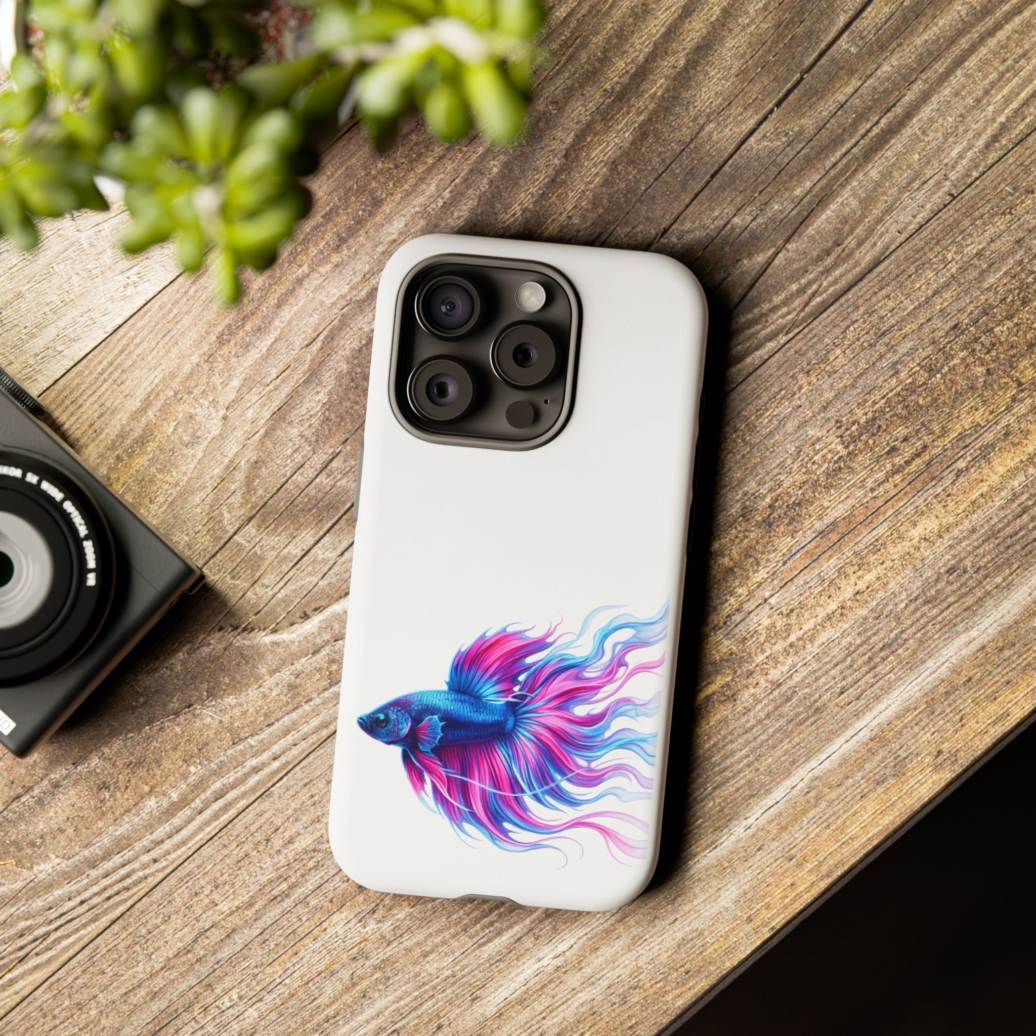 Electric Paint Betta Tough Phone Case