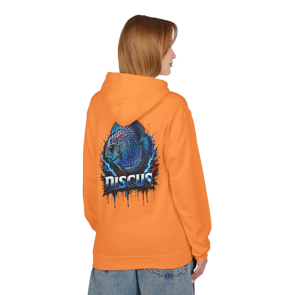 Discus Fish Hoodie — Vibrant Aquarium Graphic Pullover