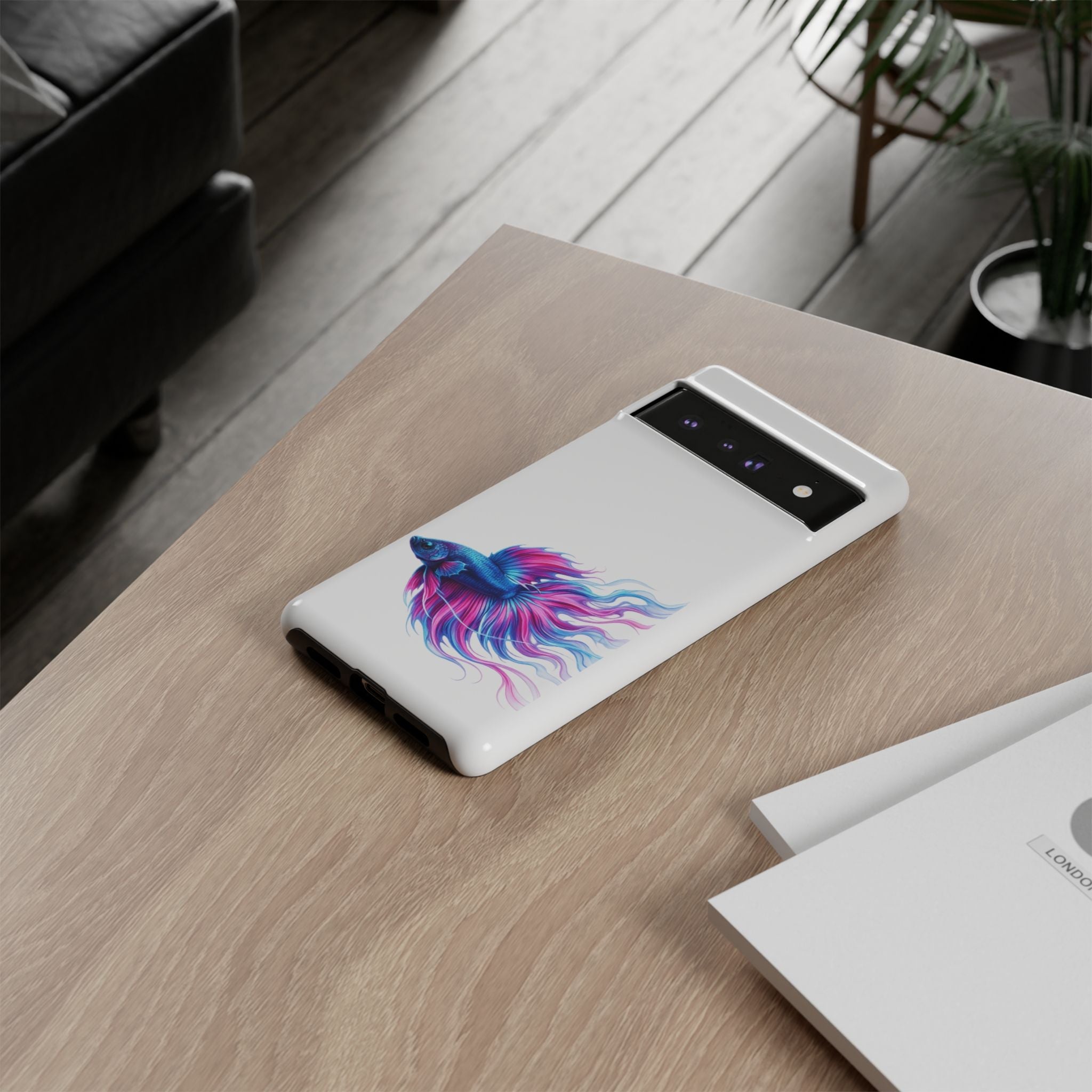 Electric Paint Betta Tough Phone Case