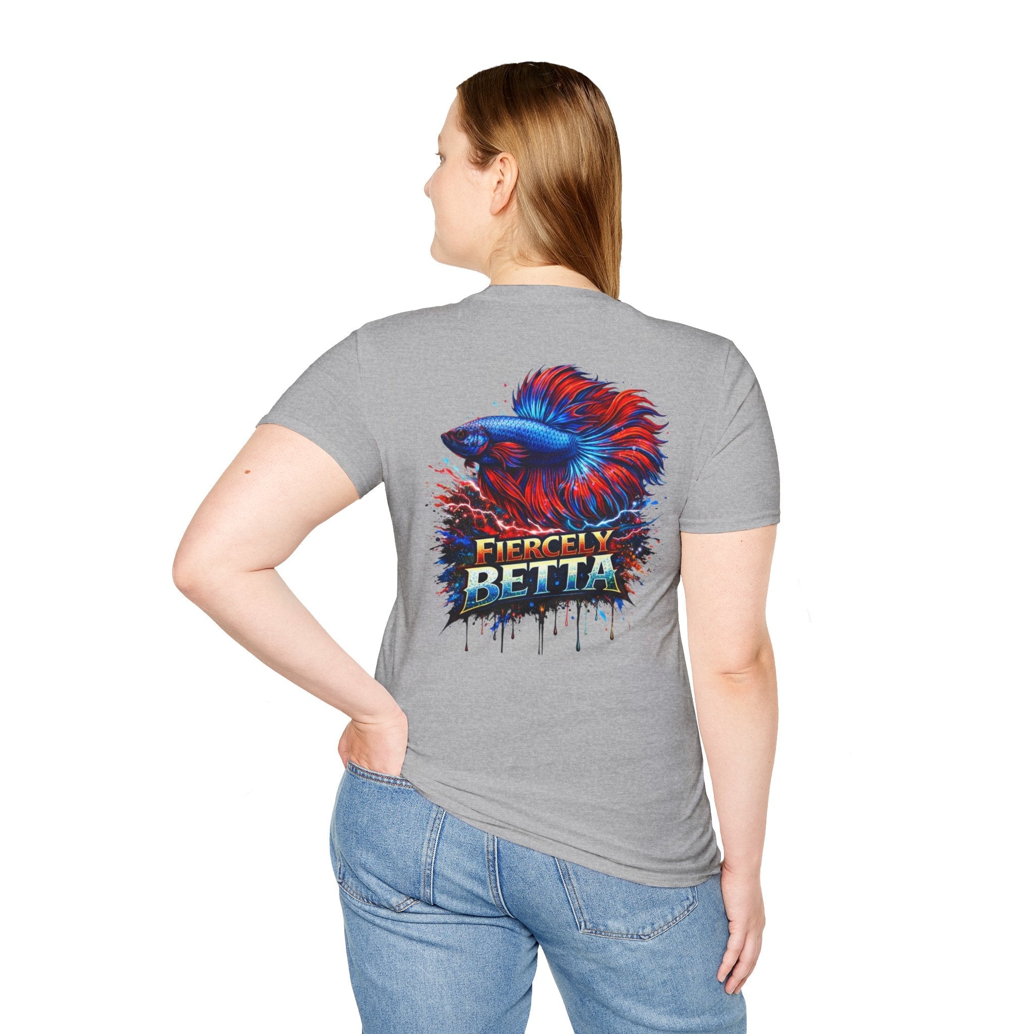 Fiercely Betta T-Shirt — Colorful Betta Fish Graphic Tee