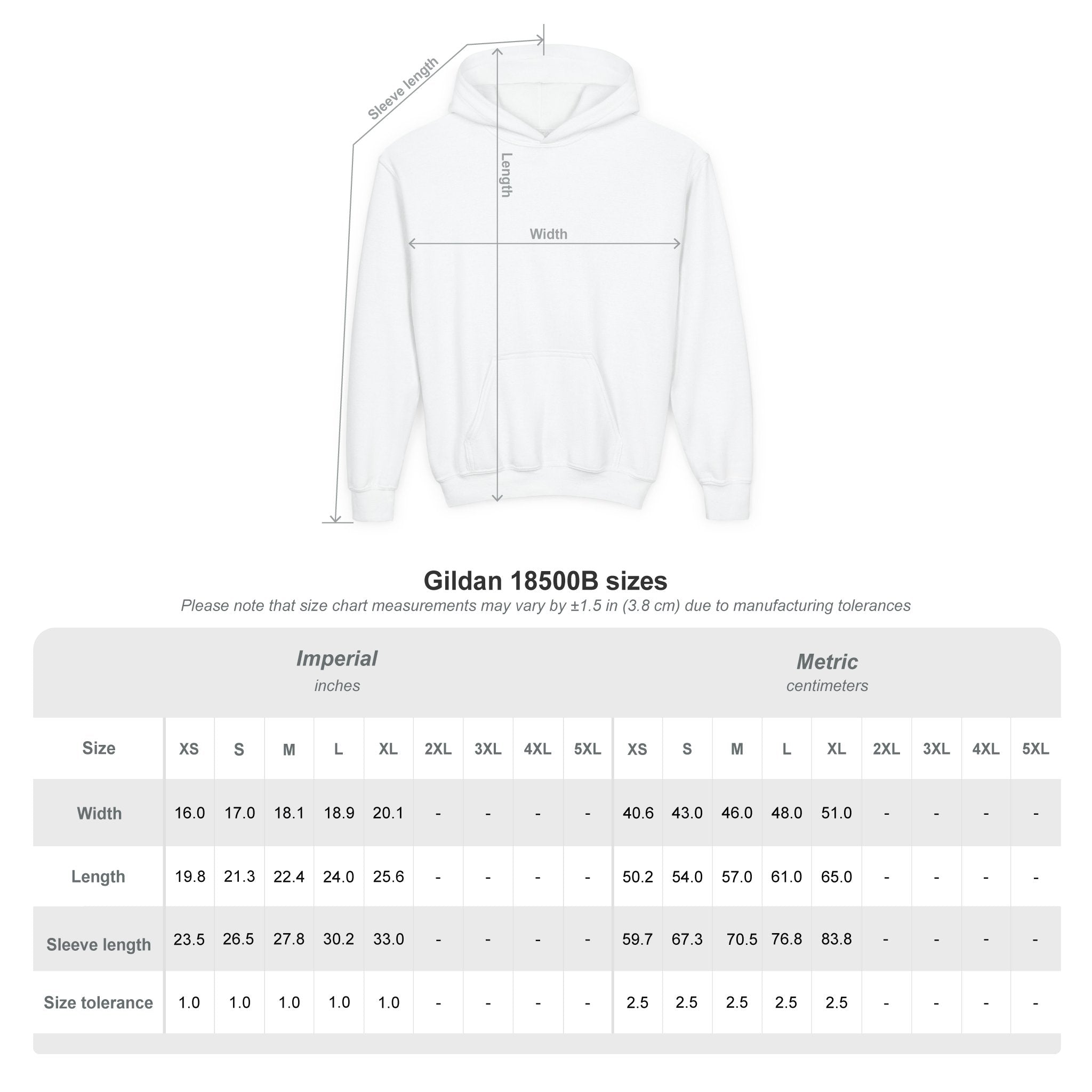 Fire & Ice Guppy – Kids "Neon Flare" Fleece Hoodie
