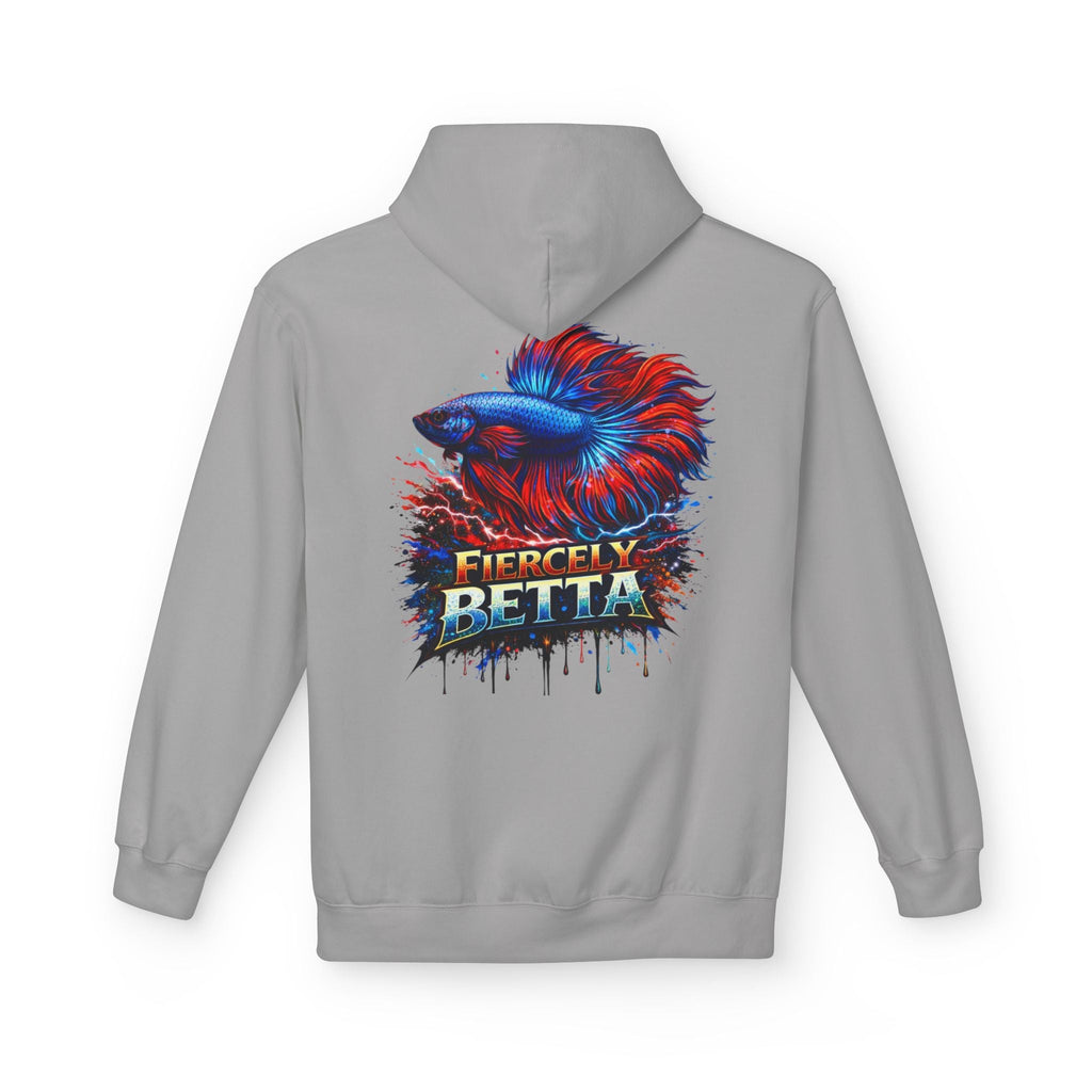 Fiercely Betta Hoodie – Colorful Betta Fish Graphic Pullover