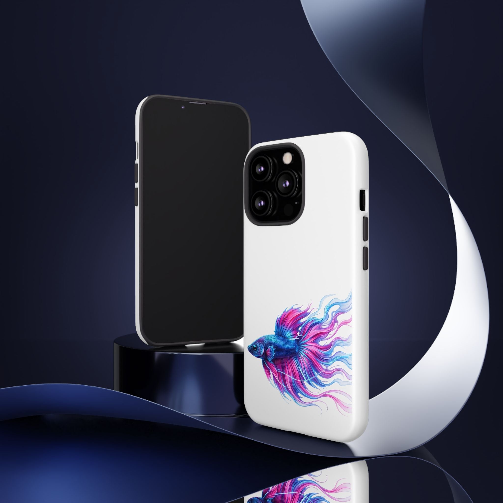 Electric Paint Betta Tough Phone Case