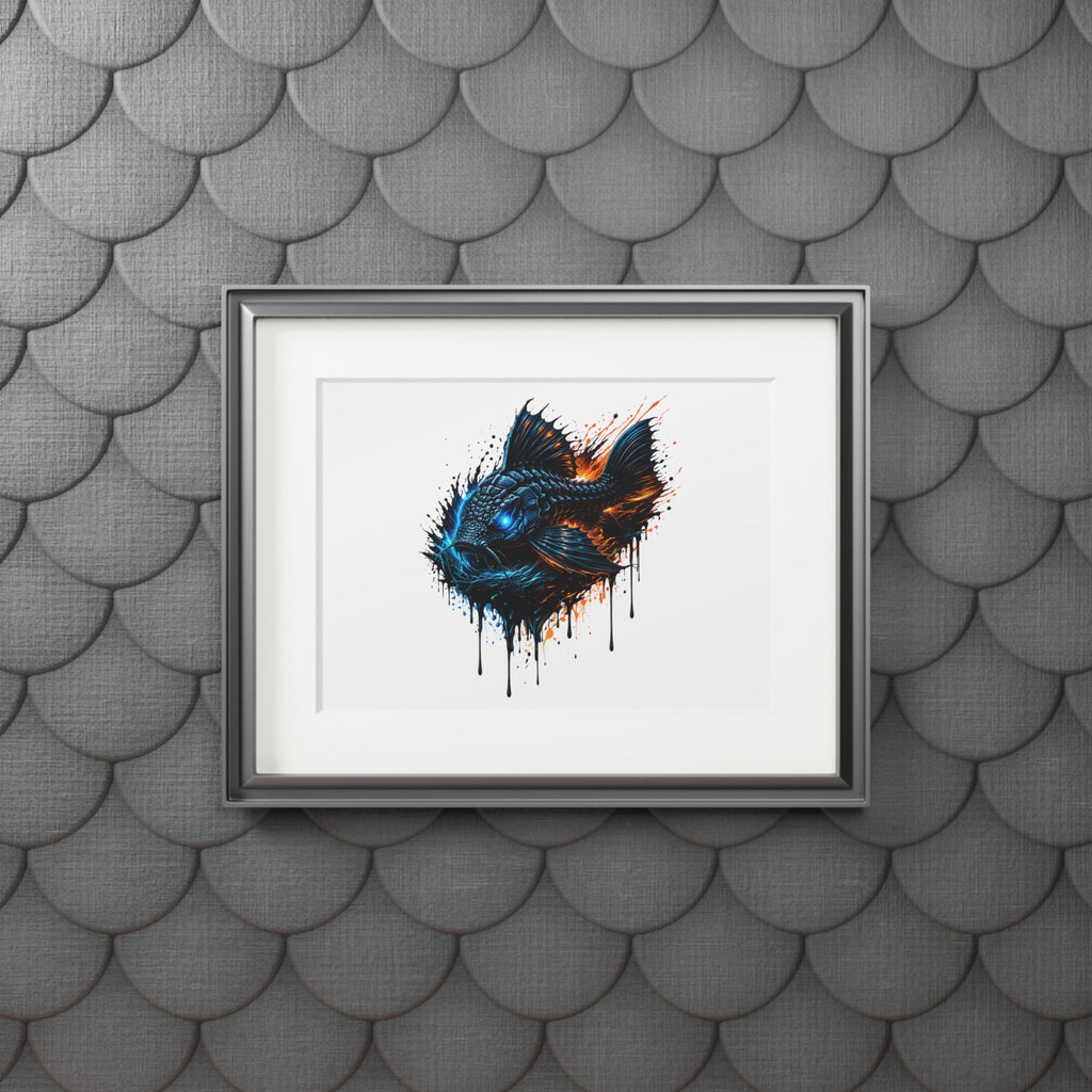 Armored Pleco L-185 – Premium Matted Fine Art Print
